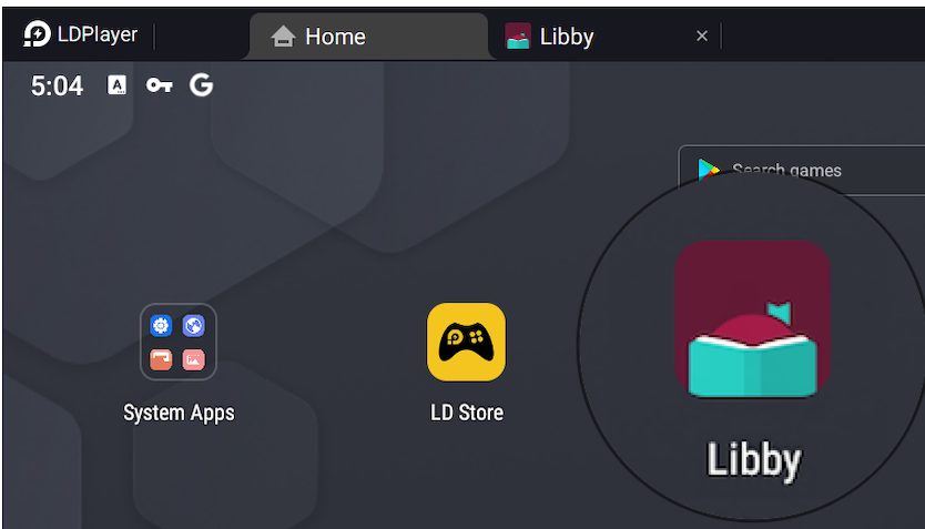 libby app to ld player